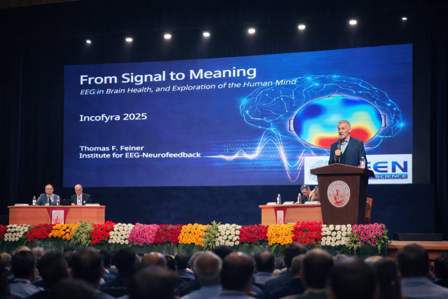 Thomas F. Feiner hält die Keynote From Signal to Meaning auf der INCOFYRA 2025